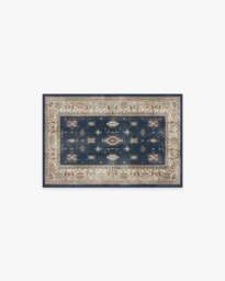 Verena Sapphire Rug - 60x90 - Machine Washable Area Rug - Kid & Pet Friendly - Indoor Rugs - Ruggable - thumbnail 1