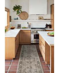 Kamran Hazel Flatwoven Rug Brown - 120x185 - Machine Washable Area Rug - Kid & Pet Friendly - Indoor Rugs - Ruggable - thumbnail 2
