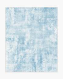 Alister Soft Blue Rug - 75x215 - Machine Washable Area Rug - Kid & Pet Friendly - Indoor Rugs - Ruggable - thumbnail 2