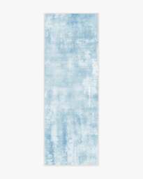 Alister Soft Blue Rug - 75x215 - Machine Washable Area Rug - Kid & Pet Friendly - Indoor Rugs - Ruggable - thumbnail 1