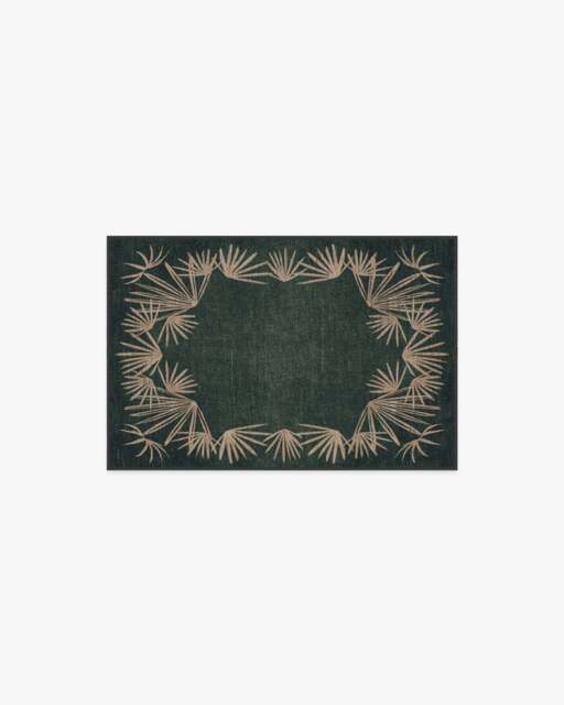 Tarsila Forest Rug by Justina Blakeney Green - 60x90 - Machine Washable Area Rug - Kid & Pet Friendly - Indoor Rugs - Ruggable - image 1
