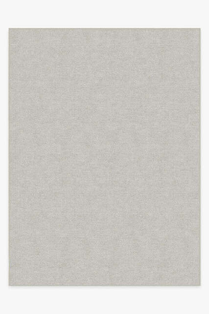 Heathered Solid Dove Grey Flatwoven Rug - 275x365 - Machine Washable Area Rug - Kid & Pet Friendly - Indoor Rugs - Ruggable - image 1