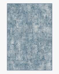 Serenata Slate Blue Flatwoven Rug - 185x275 - Machine Washable Area Rug - Kid & Pet Friendly - Indoor Rugs - Ruggable - thumbnail 1