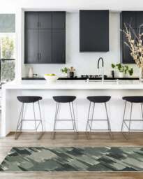 Rogue Squadron Dark Sage Flatwoven Rug - 60x90 - Machine Washable Area Rug - Kid & Pet Friendly - Indoor Rugs - Ruggable - thumbnail 2
