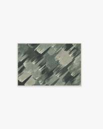 Rogue Squadron Dark Sage Flatwoven Rug - 60x90 - Machine Washable Area Rug - Kid & Pet Friendly - Indoor Rugs - Ruggable - thumbnail 1