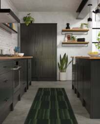 London Olive & Green Flatwoven Rug by Michael Michalsky - 60x90 - Machine Washable Area Rug - Kid & Pet Friendly - Indoor Rugs - Ruggable - thumbnail 2