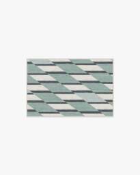 Tess Soft Teal Rug - 60x90 - Machine Washable Area Rug - Kid & Pet Friendly - Indoor Rugs - Ruggable - thumbnail 1