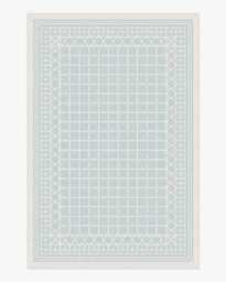 Palm Beach Powder Blue Flatwoven Rug by Gray Malin - 200x290 - Machine Washable Area Rug - Kid & Pet Friendly - Indoor Rugs - Ruggable