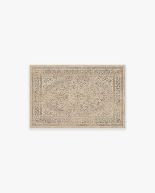 Adeline Ivory Opal Flatwoven Rug - 60x90 - Machine Washable Area Rug - Kid & Pet Friendly - Indoor Rugs - Ruggable - image 1