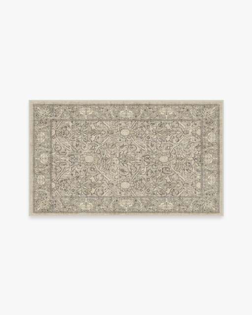 Montreal Natural Stone Flatwoven Rug by Morris & Co. - 90x150 - Machine Washable Area Rug - Kid & Pet Friendly - Indoor Rugs - Ruggable - image 1