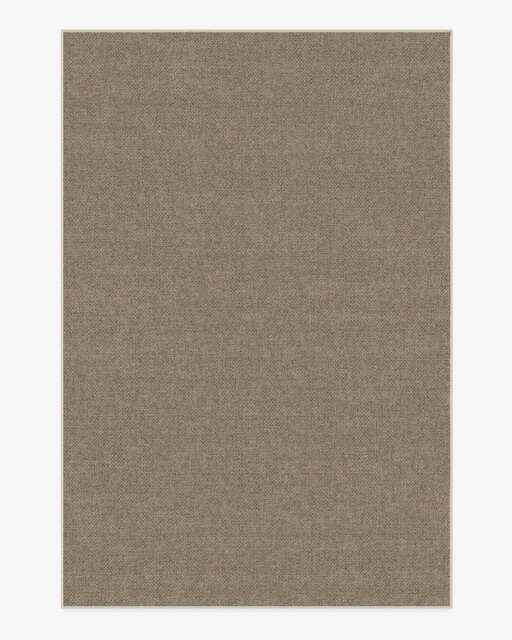 Burlap Solid Dove Grey Re-Jute Rug - 185x275 - Machine Washable Area Rug - Kid & Pet Friendly - Indoor Rugs - Ruggable - image 1