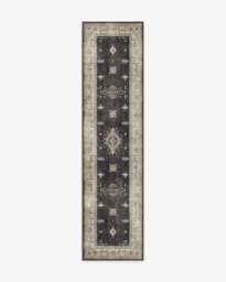 Verena Dark Wood Rug Black - 60x90 - Machine Washable Area Rug - Kid & Pet Friendly - Indoor Rugs - Ruggable - thumbnail 2