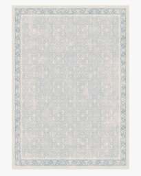 Celestine Soft Blue Flatwoven Rug - 305x425 - Machine Washable Area Rug - Kid & Pet Friendly - Indoor Rugs - Ruggable - thumbnail 1