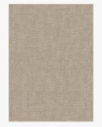 Crosshatch Natural Flatwoven Rug - 305x425 - Machine Washable Area Rug - Kid & Pet Friendly - Indoor Rugs - Ruggable - thumbnail 1