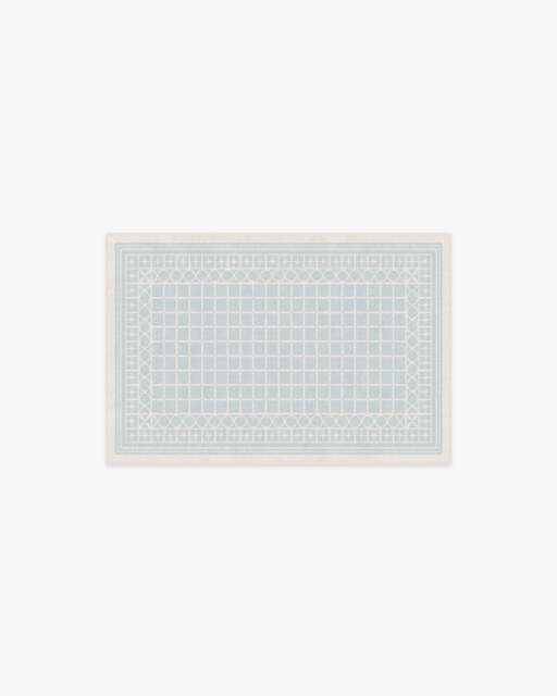 Palm Beach Powder Blue Rug by Gray Malin - 60x90 - Machine Washable Area Rug - Kid & Pet Friendly - Indoor Rugs - Ruggable - image 1