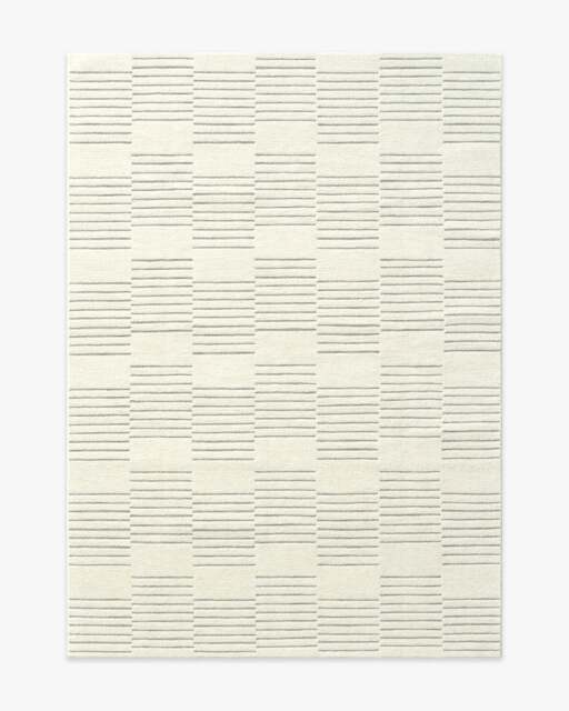 Ellis Soft White Plush Rug - 150x215 - Machine Washable Area Rug - Kid & Pet Friendly - Indoor Rugs - Ruggable - image 1