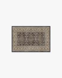 Alessia Dark Wood Rug Brown - 60x90 - Machine Washable Area Rug - Kid & Pet Friendly - Indoor Rugs - Ruggable - thumbnail 1