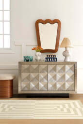 Jonathan Adler Op Art Natural Rug - 60x90 - Machine Washable Area Rug - Kid & Pet Friendly - Indoor Rugs - Ruggable - thumbnail 2