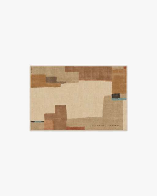 Ananda Natural Pop Rug by Architectural Digest - 60x90 - Machine Washable Area Rug - Kid & Pet Friendly - Indoor Rugs - Ruggable - image 1
