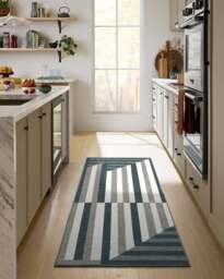 Venn Charcoal Rug - 75x215 - Machine Washable Area Rug - Kid & Pet Friendly - Indoor Rugs - Ruggable - thumbnail 2