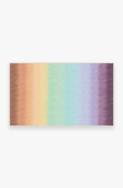Spectrum Rainbow Rug - 90x150 - Machine Washable Area Rug - Kid & Pet Friendly - Indoor Rugs - Ruggable - image 1