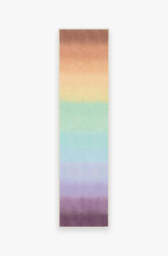 Spectrum Rainbow Rug - 90x150 - Machine Washable Area Rug - Kid & Pet Friendly - Indoor Rugs - Ruggable - thumbnail 2