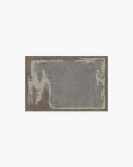 Mushroom Dream Grey Taupe Rug by Architectural Digest - 60x90 - Machine Washable Area Rug - Kid & Pet Friendly - Indoor Rugs - Ruggable - image 1