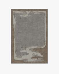 Mushroom Dream Grey Taupe Rug by Architectural Digest - 60x90 - Machine Washable Area Rug - Kid & Pet Friendly - Indoor Rugs - Ruggable - thumbnail 2
