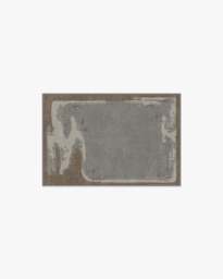 Mushroom Dream Grey Taupe Rug by Architectural Digest - 60x90 - Machine Washable Area Rug - Kid & Pet Friendly - Indoor Rugs - Ruggable - thumbnail 1