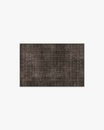 Cyrus Black Flatwoven Rug - 60x90 - Machine Washable Area Rug - Kid & Pet Friendly - Indoor Rugs - Ruggable - thumbnail 1
