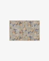 Rubus Azure & Fawn Flatwoven Rug by Sanderson - 60x90 - Machine Washable Area Rug - Kid & Pet Friendly - Indoor Rugs - Ruggable - thumbnail 1