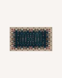 Clove Navy Rug by Anthropologie - 60x90 - Machine Washable Area Rug - Kid & Pet Friendly - Indoor Rugs - Ruggable - thumbnail 1