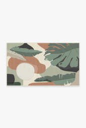 Havana Desert Sage Outdoor Rug - 90x150 - Machine Washable Area Rug - Kid & Pet Friendly - Outdoor Rugs - Ruggable