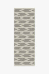 Savannah Stone Outdoor Rug Beige - 75x215 - Machine Washable Area Rug - Kid & Pet Friendly - Indoor Rugs - Ruggable