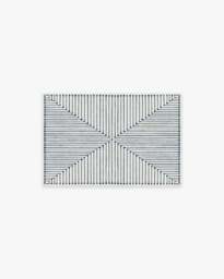 Inkdrop Slate Blue Rug by Jonathan Adler - 60x90 - Machine Washable Area Rug - Kid & Pet Friendly - Indoor Rugs - Ruggable - thumbnail 1