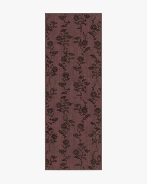 Mabel Rose Rug Pink - 75x215 - Machine Washable Area Rug - Kid & Pet Friendly - Indoor Rugs - Ruggable - image 1