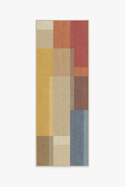 Campo Outdoor Rug Beige - 75x215 - Machine Washable Area Rug - Kid & Pet Friendly - Indoor Rugs - Ruggable - image 1