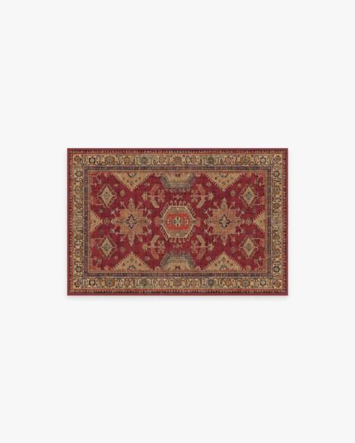 Cambria Ruby Rug - 60x90 - Machine Washable Area Rug - Kid & Pet Friendly - Indoor Rugs - Ruggable - image 1