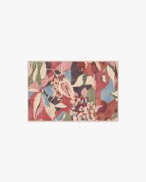 Maeve Multicolour Rug Pink - 60x90 - Machine Washable Area Rug - Kid & Pet Friendly - Indoor Rugs - Ruggable - thumbnail 1