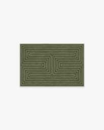Labyrinth Fern Green Rug by Jonathan Adler - 60x90 - Machine Washable Area Rug - Kid & Pet Friendly - Indoor Rugs - Ruggable - thumbnail 1