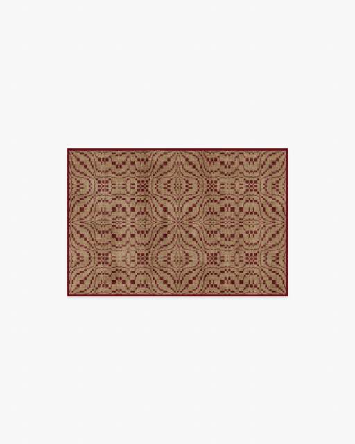 Hearthstone Natural & Amber Rug - 60x90 - Machine Washable Area Rug - Kid & Pet Friendly - Indoor Rugs - Ruggable - image 1