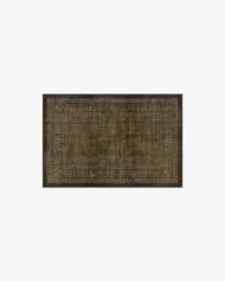 Vesper Olive & Gold Flatwoven Rug - 60x90 - Machine Washable Area Rug - Kid & Pet Friendly - Indoor Rugs - Ruggable - thumbnail 1