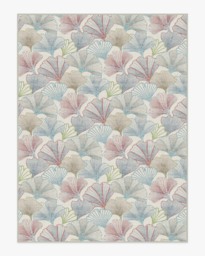 Deniz Blue & Red Flatwoven Rug - 275x365 - Machine Washable Area Rug - Kid & Pet Friendly - Indoor Rugs - Ruggable - thumbnail 1