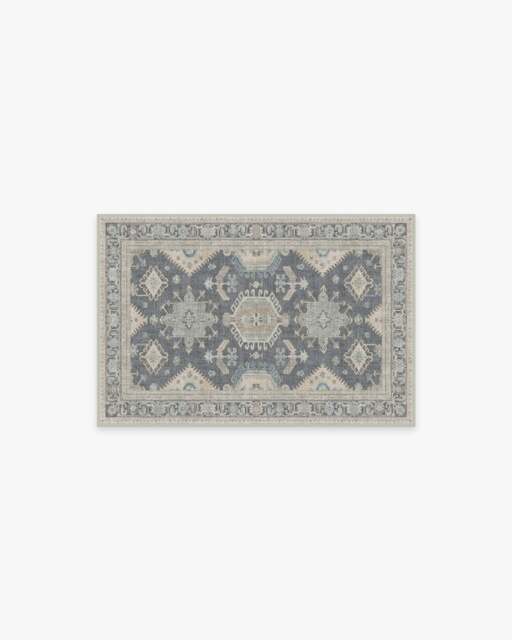 Cambria Abalone Rug Grey - 60x90 - Machine Washable Area Rug - Kid & Pet Friendly - Indoor Rugs - Ruggable - image 1