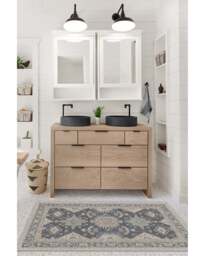 Cambria Abalone Rug Grey - 60x90 - Machine Washable Area Rug - Kid & Pet Friendly - Indoor Rugs - Ruggable - thumbnail 3