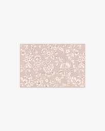Brenna Natural & Cream Rug - 60x90 - Machine Washable Area Rug - Kid & Pet Friendly - Indoor Rugs - Ruggable - thumbnail 1