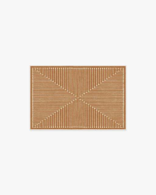 Inkdrop Copper Rug by Jonathan Adler Orange - 60x90 - Machine Washable Area Rug - Kid & Pet Friendly - Indoor Rugs - Ruggable - image 1
