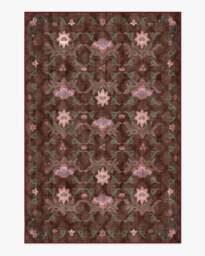 Avni Brown Multicolour Rug - 185x275 - Machine Washable Area Rug - Kid & Pet Friendly - Indoor Rugs - Ruggable - thumbnail 1