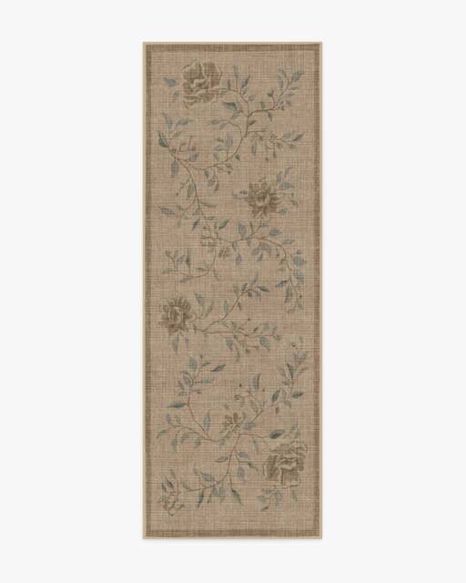 Blume Natural Sage Re-Jute Rug - 75x215 - Machine Washable Area Rug - Kid & Pet Friendly - Indoor Rugs - Ruggable - image 1