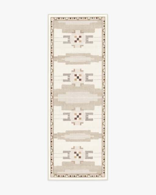 Annika Soft Taupe Rug Beige - 75x215 - Machine Washable Area Rug - Kid & Pet Friendly - Indoor Rugs - Ruggable - image 1